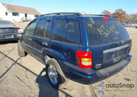 2002 Jeep Grand Cherokee Laredo из США, поврежденный, VIN 1J4GW48S62C270470